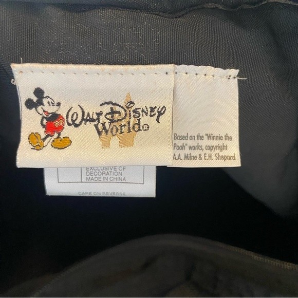 Walt Disney World Mickey Donald Pluto Goofy Winnie Pooh Tigger Embroidery Tote - Picture 6 of 7